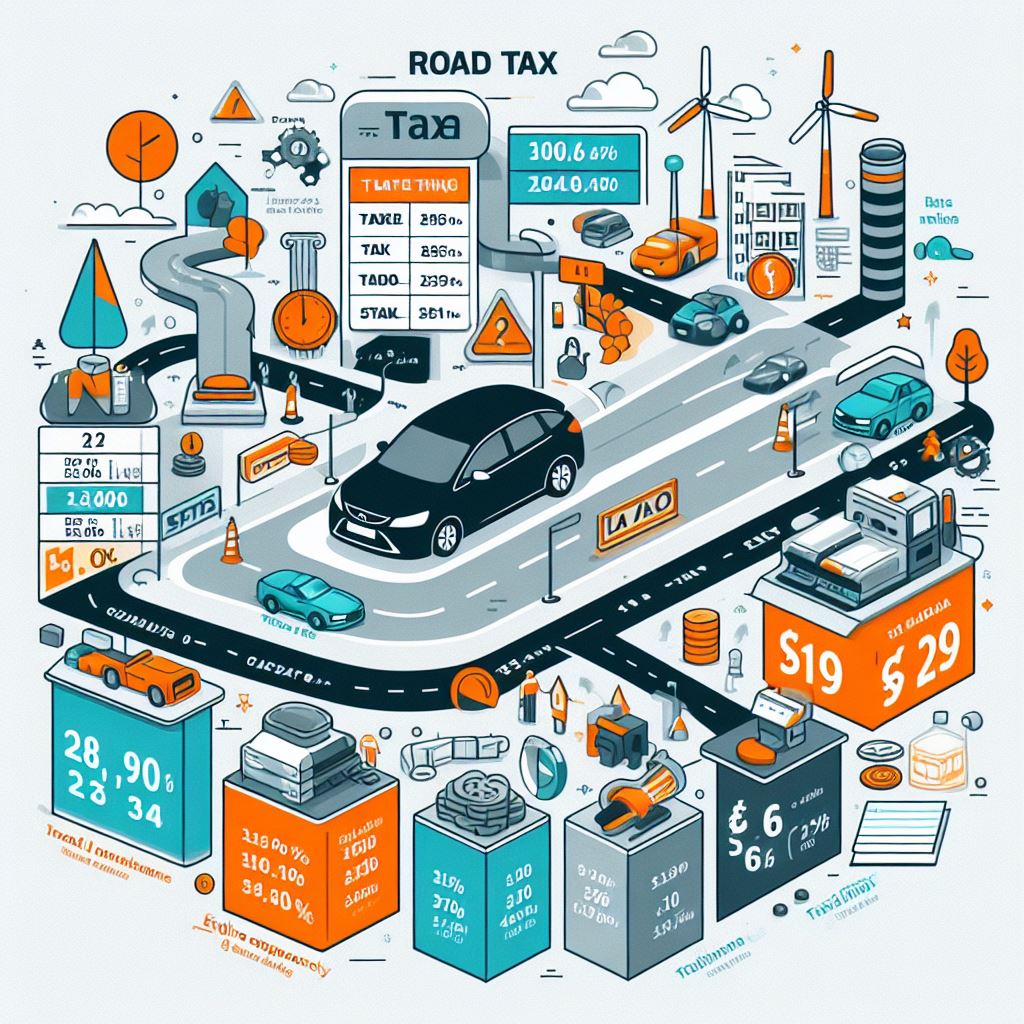 How to calculate Half year road tax